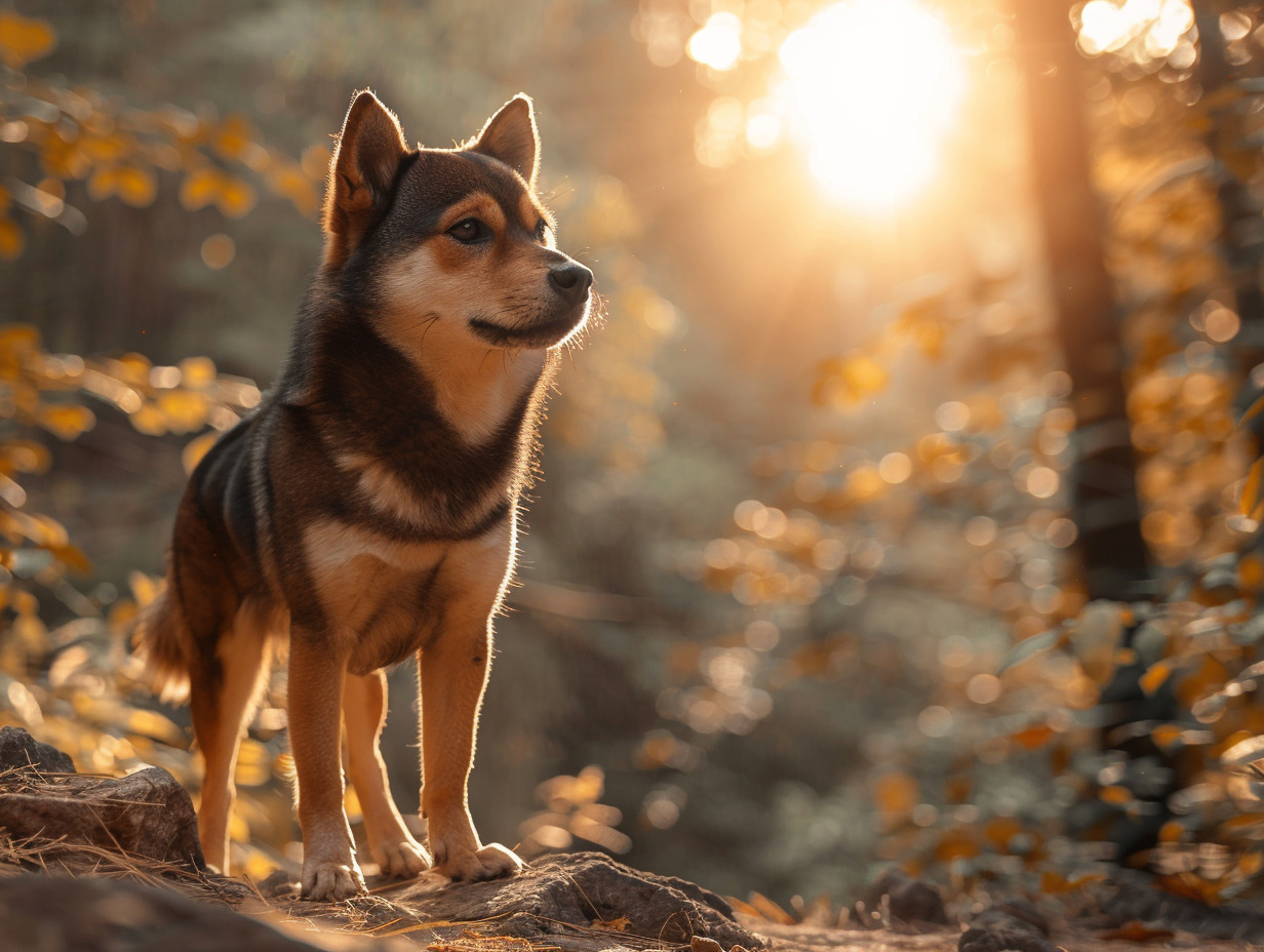shiba noir et feu : tout savoir sur cette variété rare - shiba  chien